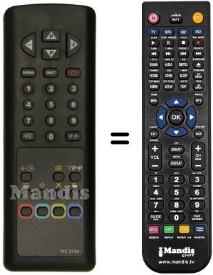 Replacement remote control LG CB 14E80