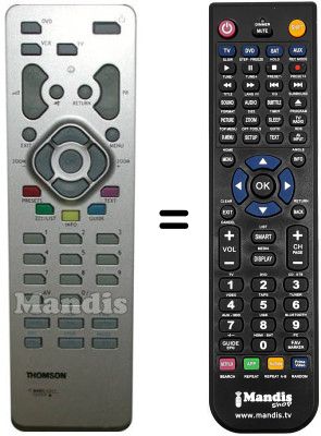 Replacement remote control Arc En Ciel 28 WM 402 Replacement remote control Arc En Ciel 28 WM 402