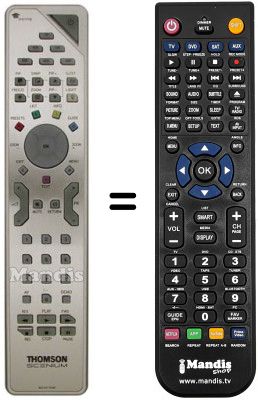 Replacement remote control Pathé Marconi 61 DSZ 648