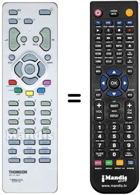 Gleichwertige Fernbedienung Arc En Ciel DTI 551 Gleichwertige Fernbedienung Arc En Ciel DTI 551