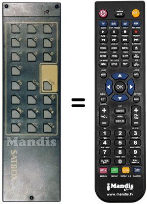 T&eacute;l&eacute;commande &eacute;quivalente TZ-ER 200