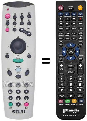 Gleichwertige Fernbedienung STERN AGORA 42'