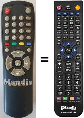Replacement remote control 10129 C