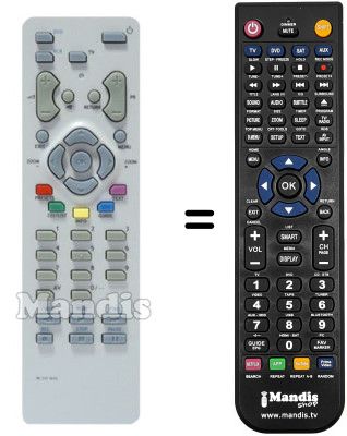 Télécommande équivalente Thomson 32 WM 402 Télécommande équivalente Thomson 32 WM 402