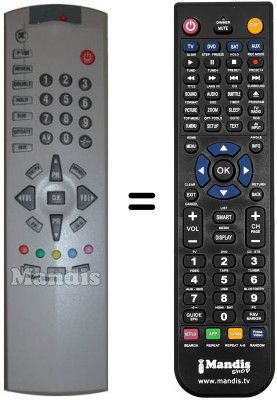 Replacement remote control UY2187F4904A