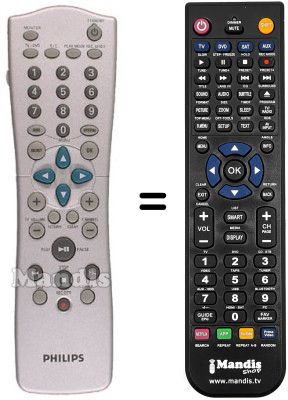 Télécommande équivalente SCHNEIDER FRANCE DVD R 880 Télécommande équivalente SCHNEIDER FRANCE DVD R 880