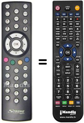 Télécommande équivalente REMCON823