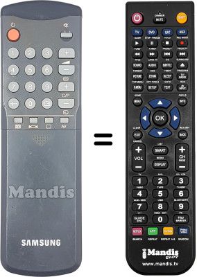 Télécommande équivalente Samsung 3F14-00033-320 Télécommande équivalente Samsung 3F14-00033-320