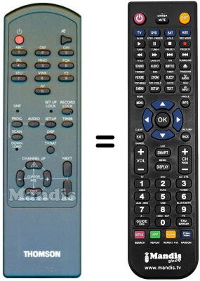 Télécommande équivalente REMCON992 Télécommande équivalente REMCON992