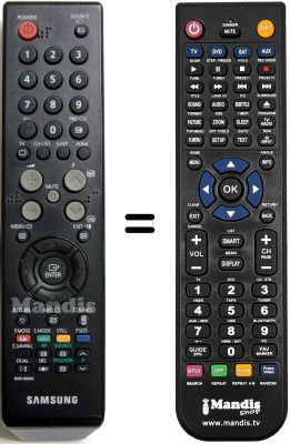 Replacement remote control Samsung PS50C62HX / /XEH Replacement remote control Samsung PS50C62HX / /XEH