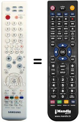 Télécommande équivalente Samsung BN59-00617A Télécommande équivalente Samsung BN59-00617A
