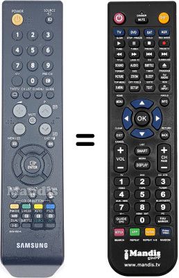 Télécommande équivalente Samsung SYNCMASTER T260 HD Télécommande équivalente Samsung SYNCMASTER T260 HD