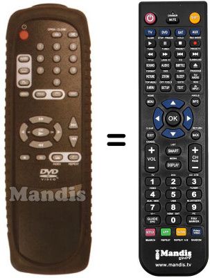 Replacement remote control REMCON1000
