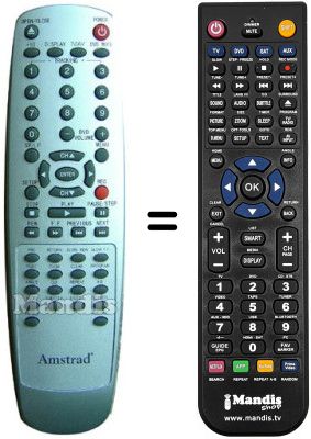 Gleichwertige Fernbedienung REMCON481