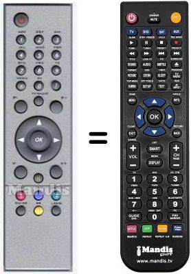 Replacement remote control RC2546