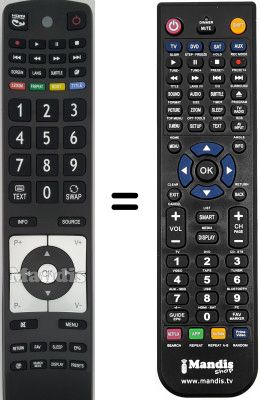 Replacement remote control SCHNEIDER RC 5110