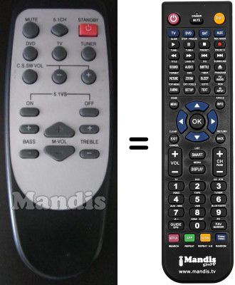 Replacement remote control Firstline FHT120