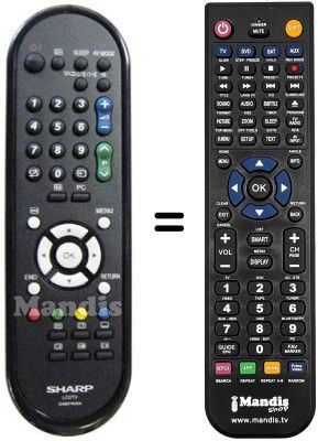 Gleichwertige Fernbedienung GA607WJSA