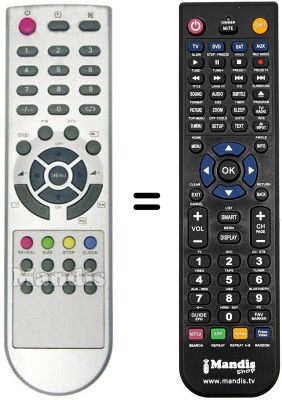 Replacement remote control BLOOM BL20LTL