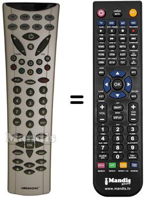 Replacement remote control REMCON299