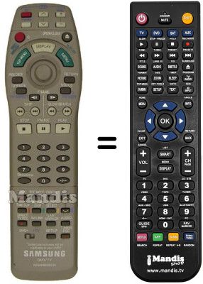 Replacement remote control Samsung R3000