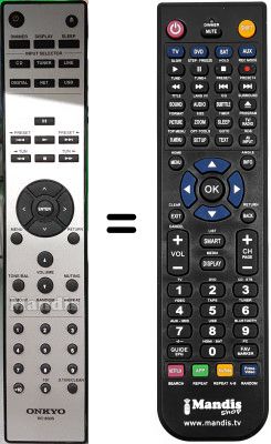 Replacement remote control RC-850S
