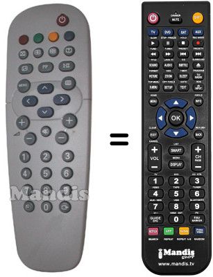 Replacement remote control RCLE013