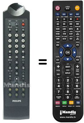 Replacement remote control RC6941 / 01