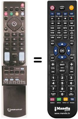 Télécommande équivalente RC-L05-0A