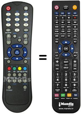 Télécommande équivalente RC1059