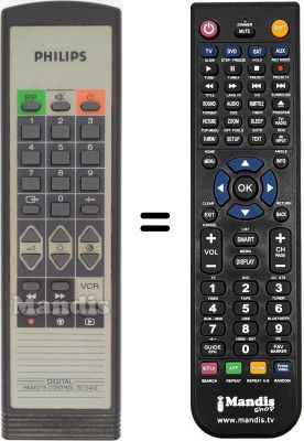 Gleichwertige Fernbedienung RC5410