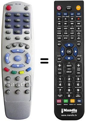 Replacement remote control Seitech SE14T10