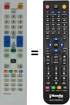 Gleichwertige Fernbedienung BN59-01078A