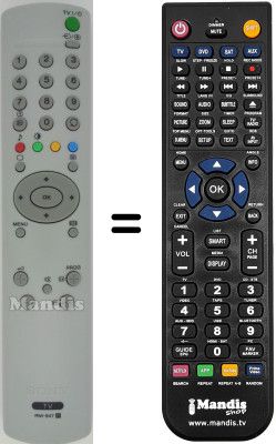 Replacement remote control Sony KV-29LS40K