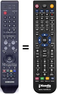 Télécommande équivalente BN59-00539A Télécommande équivalente BN59-00539A