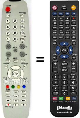 Télécommande équivalente Samsung LE32A455C1D / /XKS Télécommande équivalente Samsung LE32A455C1D / /XKS