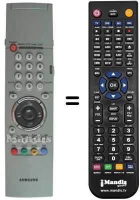 Gleichwertige Fernbedienung Samsung AA59-00143C Gleichwertige Fernbedienung Samsung AA59-00143C