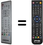 Gleichwertige Fernbedienung Samsung LW17N13WX Gleichwertige Fernbedienung Samsung LW17N13WX