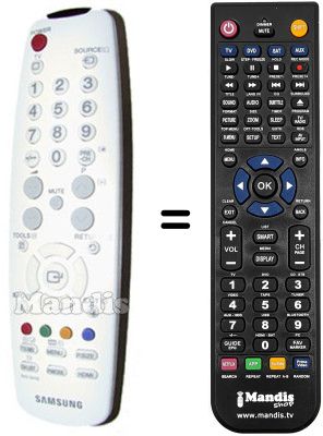 Replacement remote control Samsung TM-95 Replacement remote control Samsung TM-95