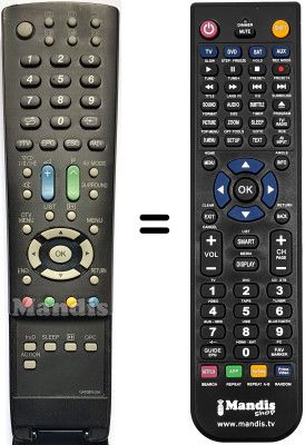 Gleichwertige Fernbedienung GA538WJSA