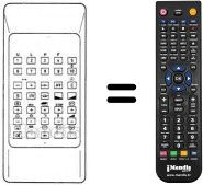 Télécommande équivalente RCT3871 Télécommande équivalente RCT3871