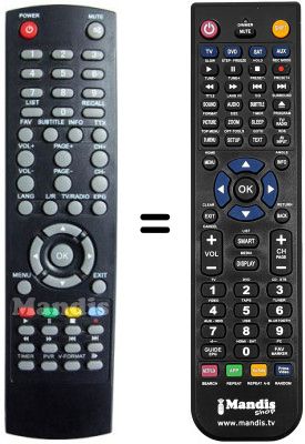 Replacement remote control DICRA REMCON884