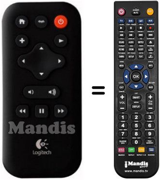 Gleichwertige Fernbedienung LOG004