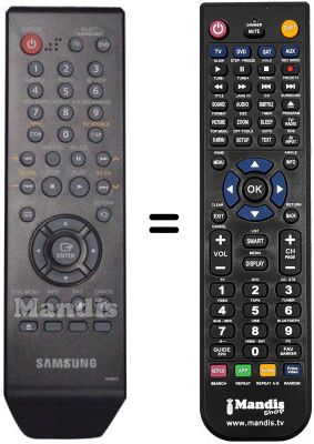 Télécommande équivalente Samsung AK59-00084Q Télécommande équivalente Samsung AK59-00084Q