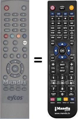 Gleichwertige Fernbedienung WHV15752W