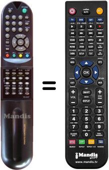 Gleichwertige Fernbedienung SEC2811