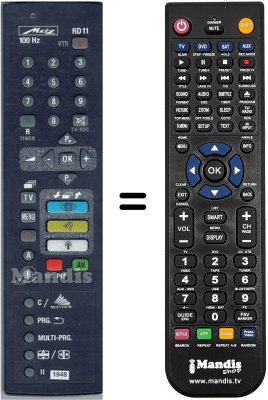 Replacement remote control SEC15214