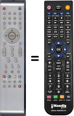 Gleichwertige Fernbedienung WHV14455