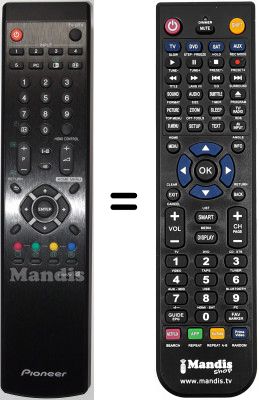 Gleichwertige Fernbedienung Pioneer WHV15635