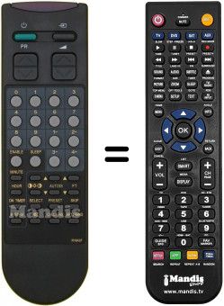 Télécommande équivalente SEC2422 Télécommande équivalente SEC2422